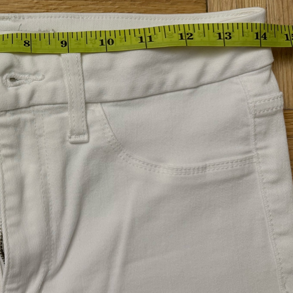 Joe’s White Women’s Jeans Hi Rise Honey curvy cropped boot cut jeans size W28 - Picture 4 of 6